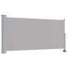vidaXL Toldo lateral retr&aacute;ctil para patio 120x300 cm gris