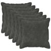 vidaXL Coj&iacute;n 6 uds. HOUTEN Gris antracita 30 x 30 cm