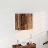vidaXL Armario de Pared Madera envejecida 60 x 31,5 x 60 cm