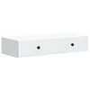 vidaXL Mesa Lateral Montada en la Pared 87,5 x 34,5 x 17 cm