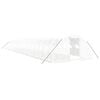 vidaXL Invernadero con estructura de acero blanco 88 m&sup2; 22x4x2 m