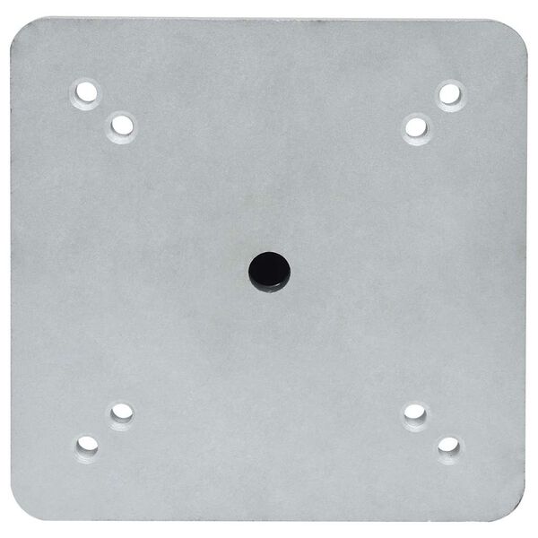 vidaXL Base para sombrilla enterrada con varilla acero 16x16x52 cm