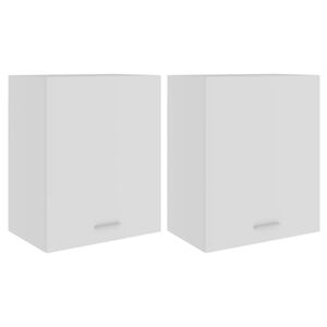 vidaXL Armarios colgantes "Lyon" (2 unidades), color blanco, 50 x 31 x 60 cm, madera de ingenier&iacute;a