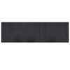 vidaXL Alfombra rectangular bamb&uacute; gris 60x200 cm