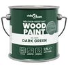 vidaXL Pintura para madera Verde 2,5 L Impresi&oacute;n en pared