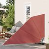 vidaXL Toldo lateral plegable de balc&oacute;n color terracota 160x240 cm