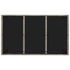 vidaXL Set comedor jardín 7 pzas y cojines ratán sintético gris