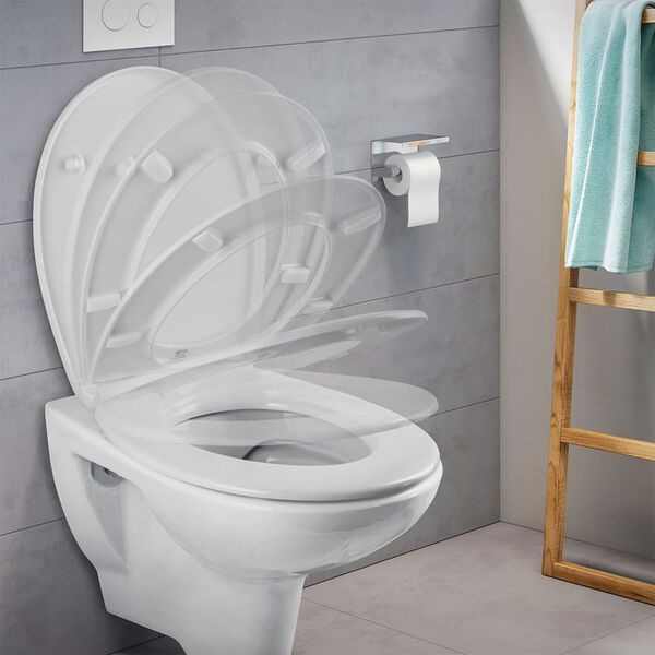 CORNAT Tapa y asiento de WC cierre suave PREMIUM 2 duroplast blanco
