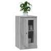vidaXL Aparador de madera contrachapada gris Sonoma 37,5x35,5x67,5 cm