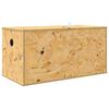 vidaXL Terrario Marr&oacute;n 60 x 30 x 30 cm OSB