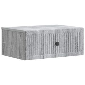 vidaXL Armario de Noche Gris Sonoma 49 x 34,5 x 20 cm
