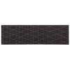vidaXL Alfombra de cocina Cuadros antracita 300 x 60 cm 100% Poliamida