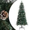 vidaXL &Aacute;rbol de Navidad artificial con soporte PVC verde 150 cm