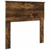 vidaXL Cabecero Roble ahumado Madera de ingenier&iacute;a