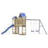 vidaXL Parque infantil de exterior madera de pino impregnada
