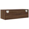 vidaXL Mueble de TV madera contrachapada roble marr&oacute;n 80x31x25,5 cm