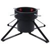 Ambiance Soporte de &aacute;rbol de Navidad negro 2,1 m
