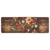 vidaXL Alfombra de cocina lavable antideslizante multicolor 60x180 cm
