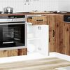 vidaXL Mueble bajo de cocina Lucca madera vieja