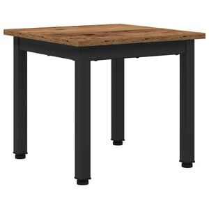 vidaXL Mesa de Caf&eacute; Madera vieja 40 x 40 x 36 cm Madera de ingenier&iacute;a