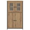 vidaXL Alacena Roble artesanal 62 x 32 x 106,5 cm Madera contrachapada