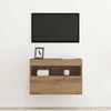 vidaXL Mueble de TV Montado en la Pared Roble artisan 60 x 30 x 40 cm