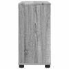 vidaXL Armario para lavabo de ba&ntilde;o Manual Gris Sonoma 60 x 30 x 60 cm