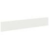 vidaXL Borde de C&eacute;sped 30 uds. 100 x 18 cm Acero Blanco