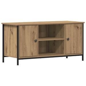 vidaXL Gabinete de TV 100 x 40 x 50 cm Roble artisan