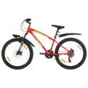 vidaXL Bicicleta de monta&ntilde;a 21 velocidades 26 inch rueda 36 cm rojo