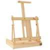 vidaXL Caballete de sobremesa con caj&oacute;n madera de pino 41,5x37x12 cm