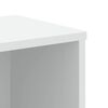 vidaXL Estanter&iacute;a de madera de ingenier&iacute;a blanca 50x25x105 cm