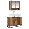 vidaXL Mueble de Cuarto de Ba&ntilde;o Madera envejecida 90 x 33 x 60 cm