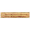vidaXL Tablero de mesa rectangular madera mango rugosa 160x40x3,8 cm