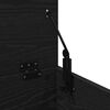 vidaXL Caja de Almacenamiento Roble Negro 30 x 35 x 35 cm