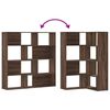 vidaXL Estanter&iacute;a de esquina 4 niveles madera marr&oacute;n roble 85x85x140cm