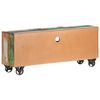 vidaXL Mueble para TV de madera maciza reciclada 120x30x50 cm