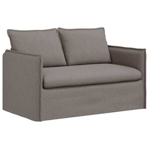 vidaXL Sof&aacute; Taup&eacute; 136 x 82 x 85 cm tela