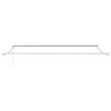 vidaXL Toldo Manual Gris claro 4,5 x 3 m Poliester y metal