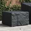 vidaXL Funda para muebles Liso Negro 60 x 60 x 45 cm tela