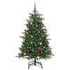 vidaXL &Aacute;rbol de Navidad artificial Verde 150 cm PVC, Metal y Pl&aacute;stico