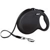 Flexi Correa de cinta New Classic 8 m negra 11743