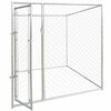 vidaXL Perederas Plateado 192 x 192 x 195 cm Acero galvanizado