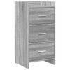 vidaXL Aparador Sonoma gris 40 x 36 x 80 cm Madera de ingenier&iacute;a