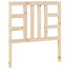 vidaXL Cabecero de cama madera maciza de pino 96x4x100 cm
