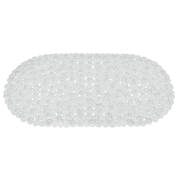 RIDDER Alfombrilla de ba&ntilde;o antideslizante piedra 70x36 cm