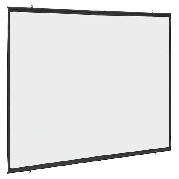 vidaXL Pantalla de proyecci&oacute;n colgante de pared 100 pulgadas 4:3