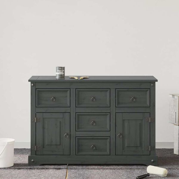 vidaXL Pintura para muebles Gris 10 x 10 x 12,2 cm Impresión en pared