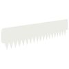 vidaXL Borde de C&eacute;sped 30 pcs metal