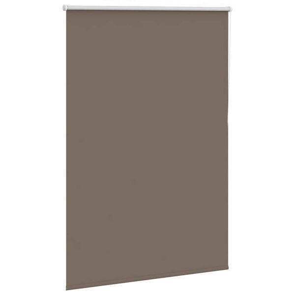 vidaXL Estor Enrollable Opaco Color Caf&eacute; 115x175 cm Tela Ancho 110,7cm